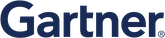 Transparent Blue Gartner Logo